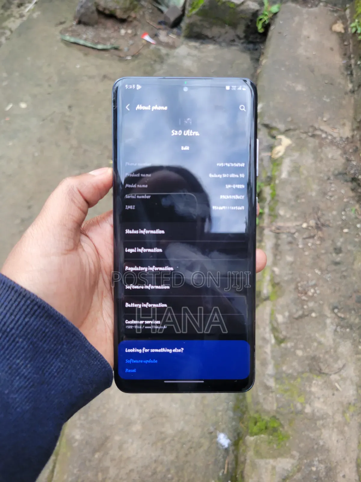 Samsung Galaxy S20 Ultra 5G 256 GB Silver
