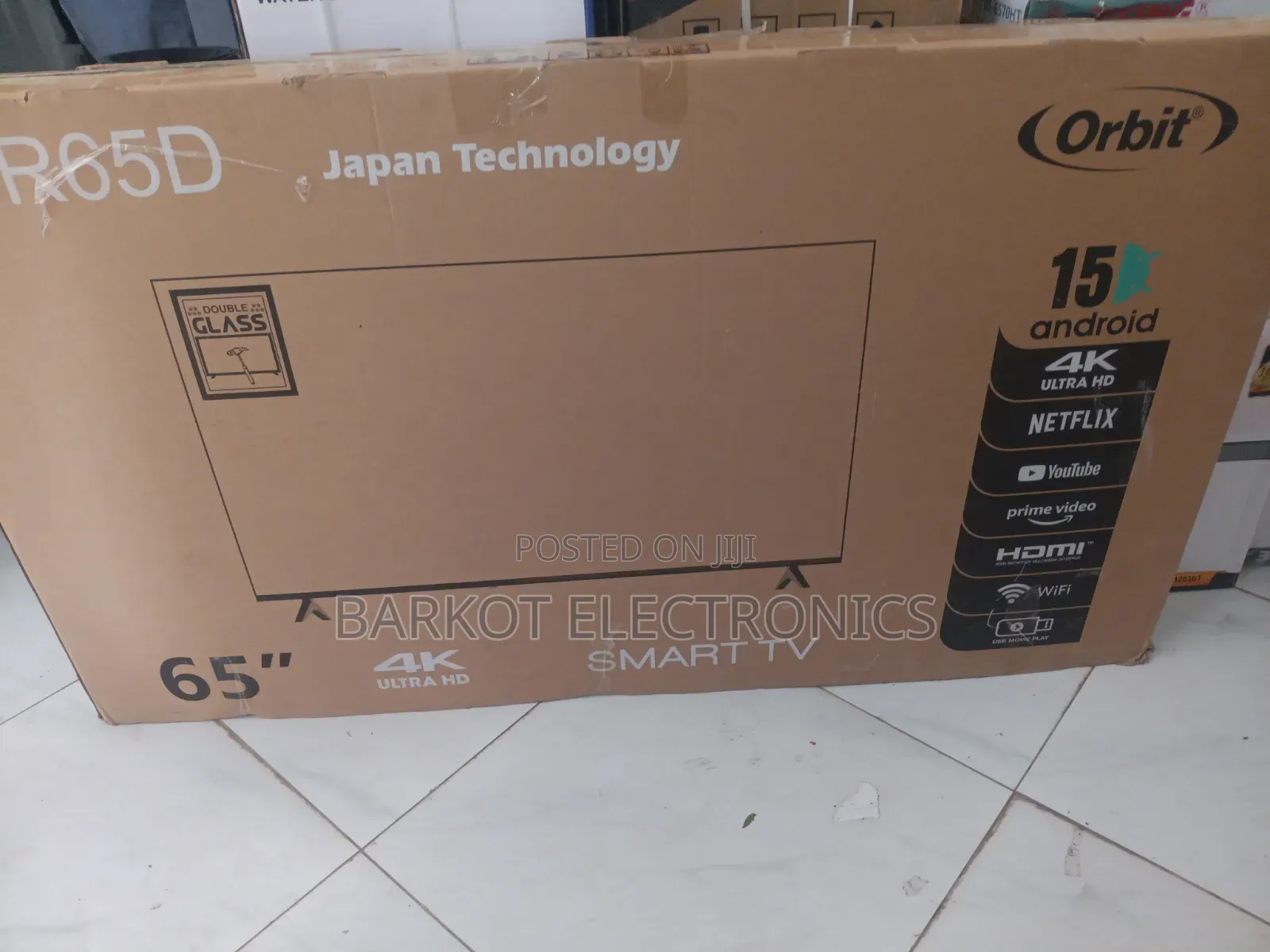 Orbit Smart 65 Inch Webos Andraid Framless 2026 Googel TV Japan