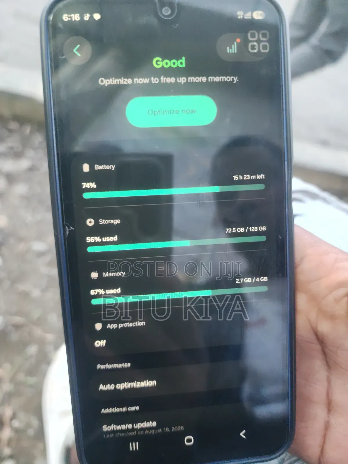 Samsung Galaxy A17 5G 128 GB Gray