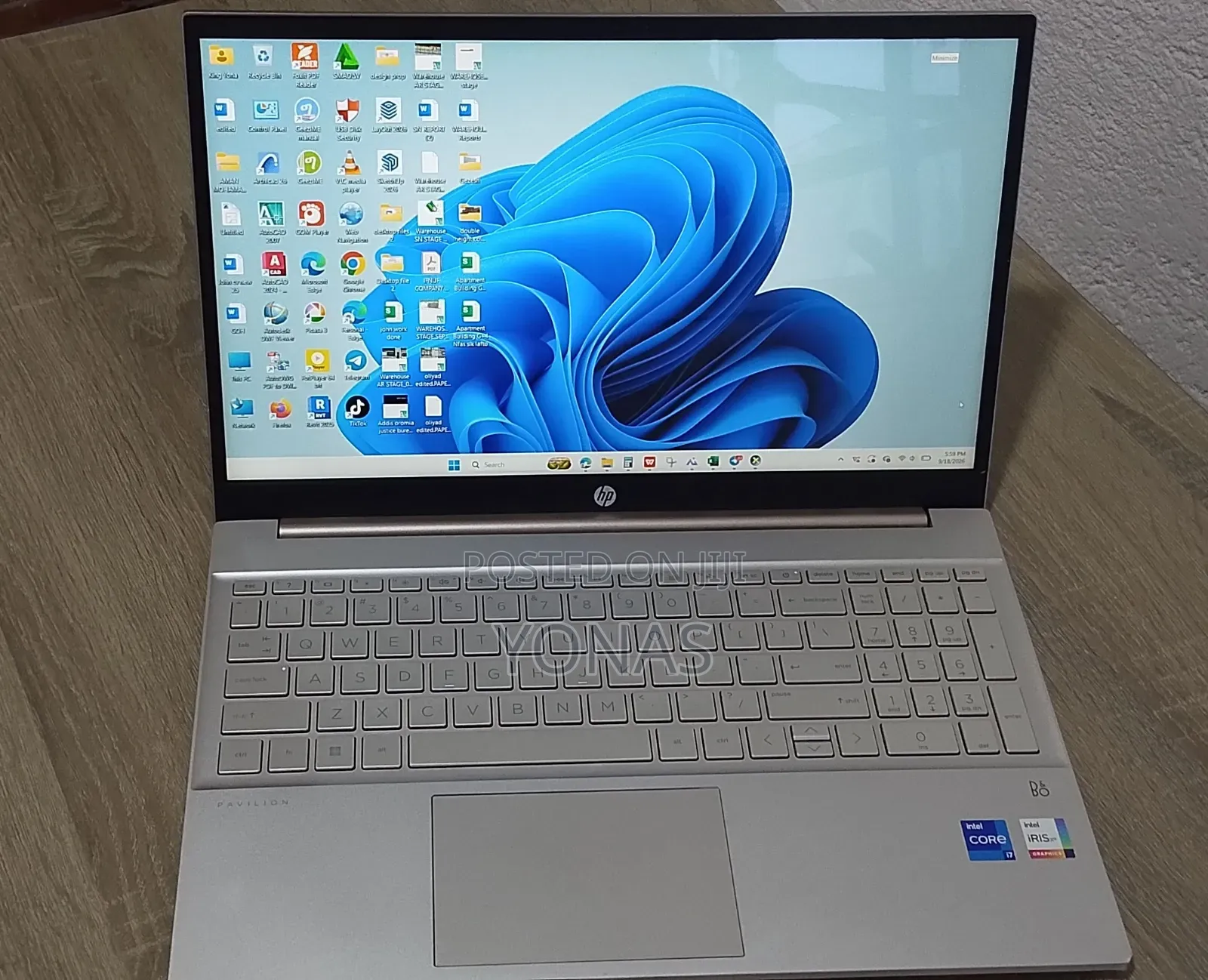 Laptop HP Pavilion 15-cs3063cl 16GB Intel Core i7 HDD 500GB