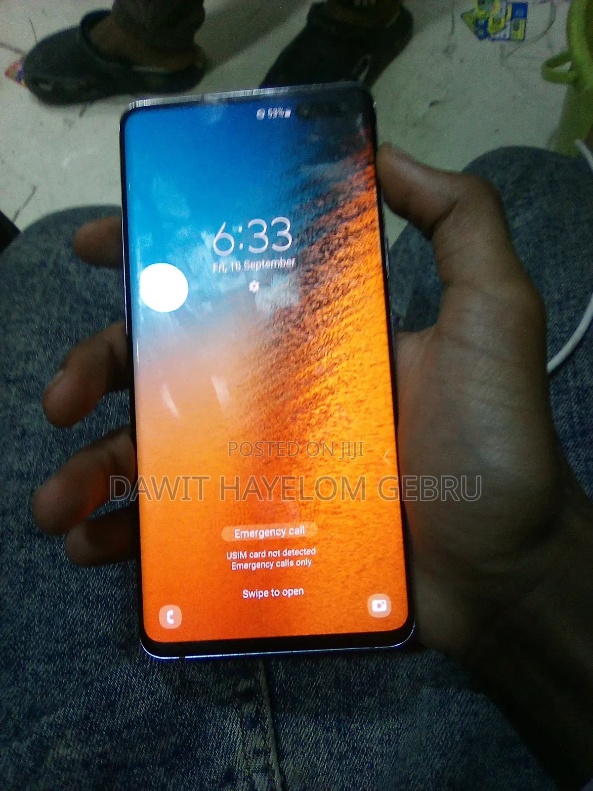 Samsung Galaxy S10 5G 256 GB Silver