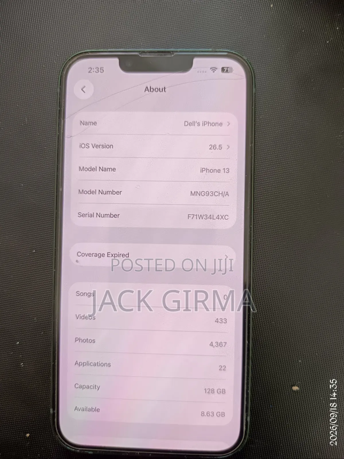 Apple iPhone 13 128 GB Green
