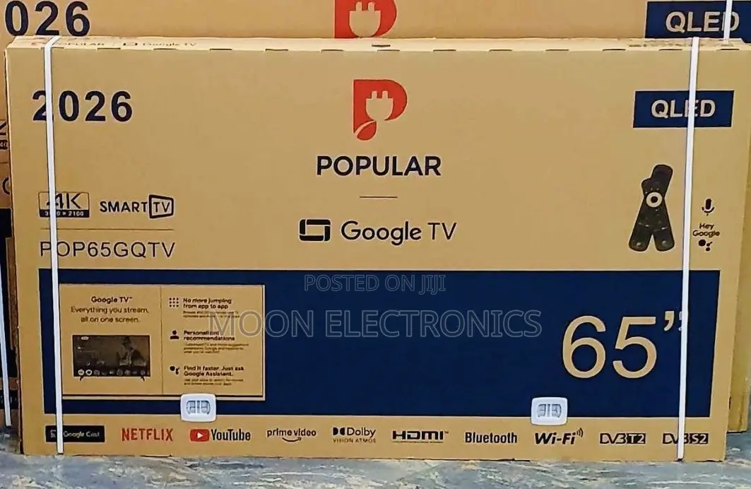 POPULAR 65"iNCH SMART Android New 2024 TV
