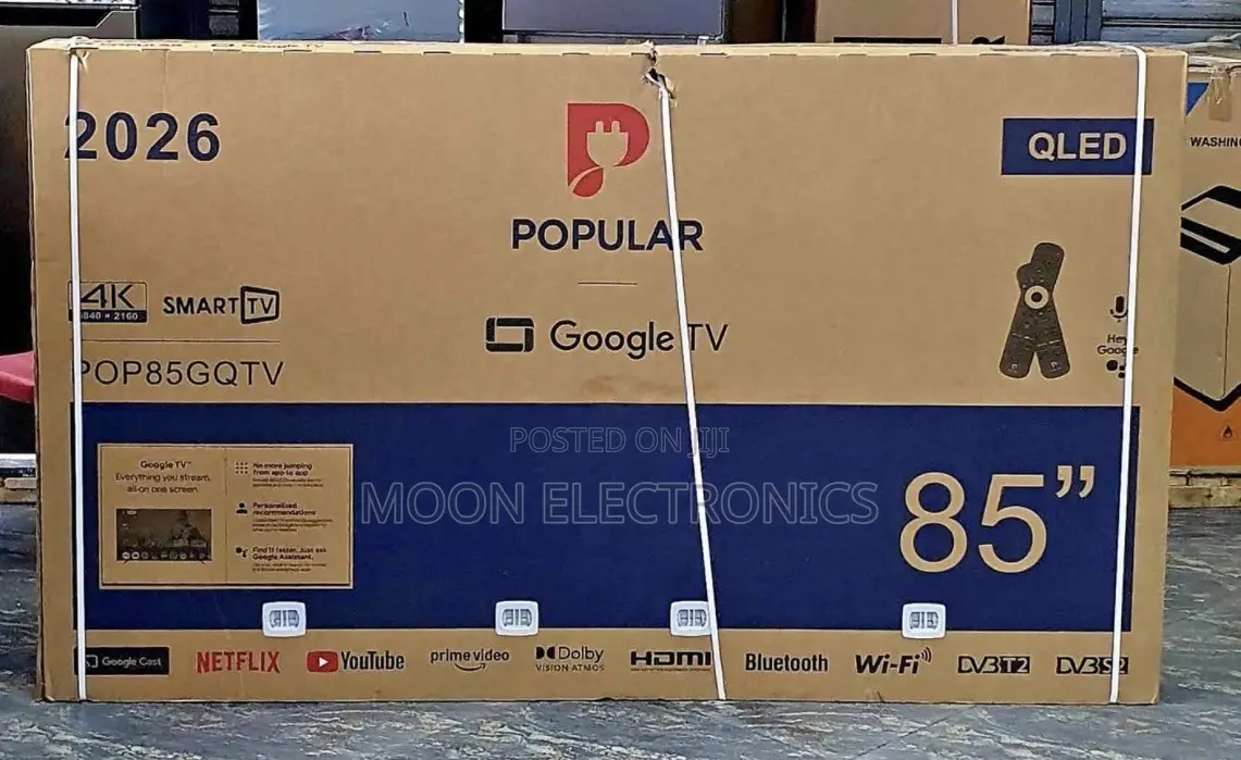 Popular 85-Inch QLED Google TV.