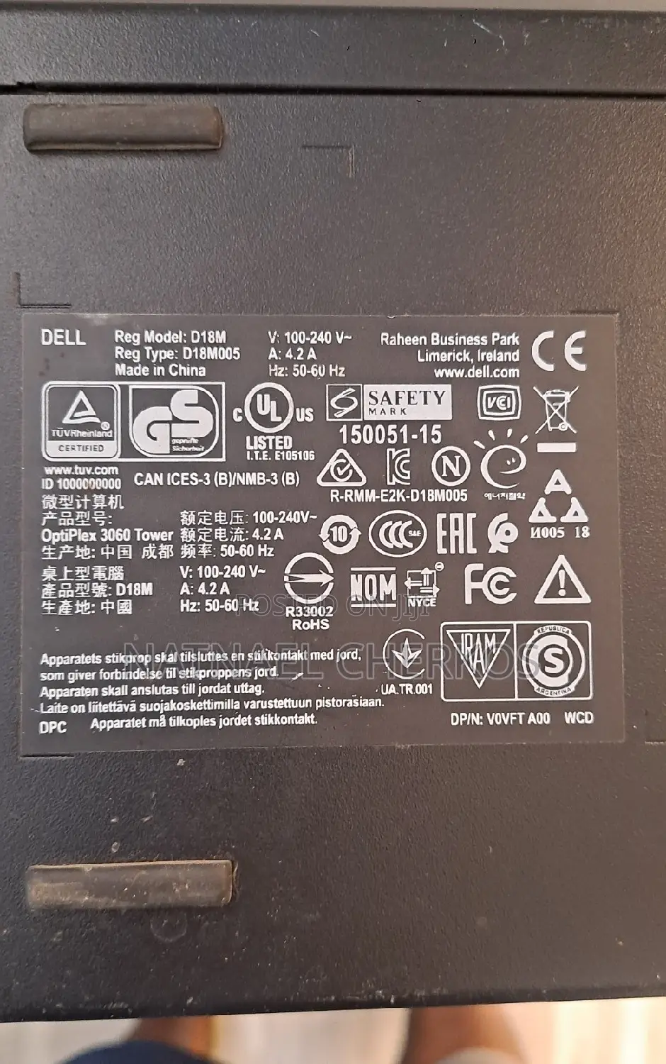 Desktop Computer Dell OptiPlex 3060 4GB Intel Core i5 HDD 1T