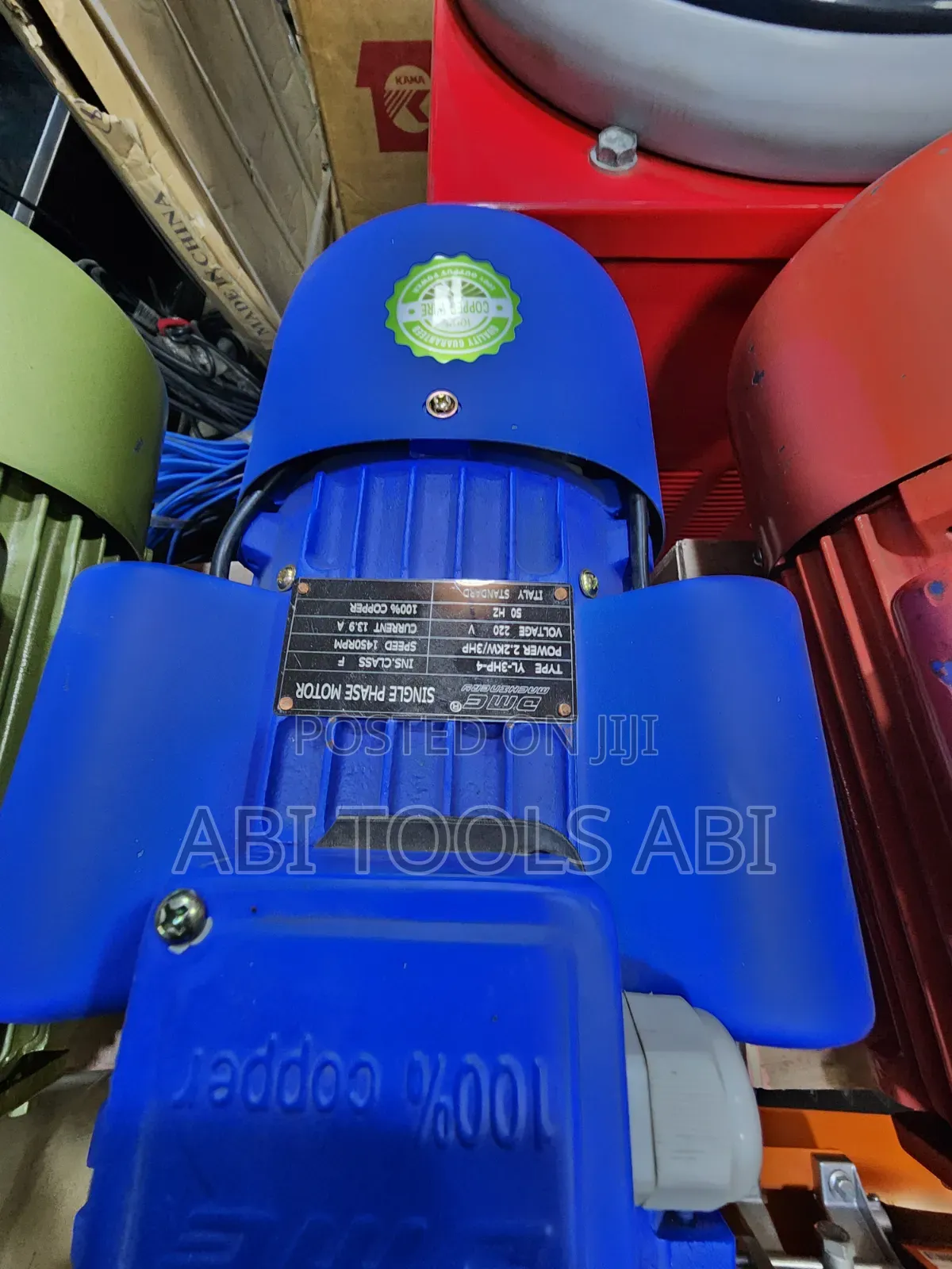 Single Phase 3hp Dinamo