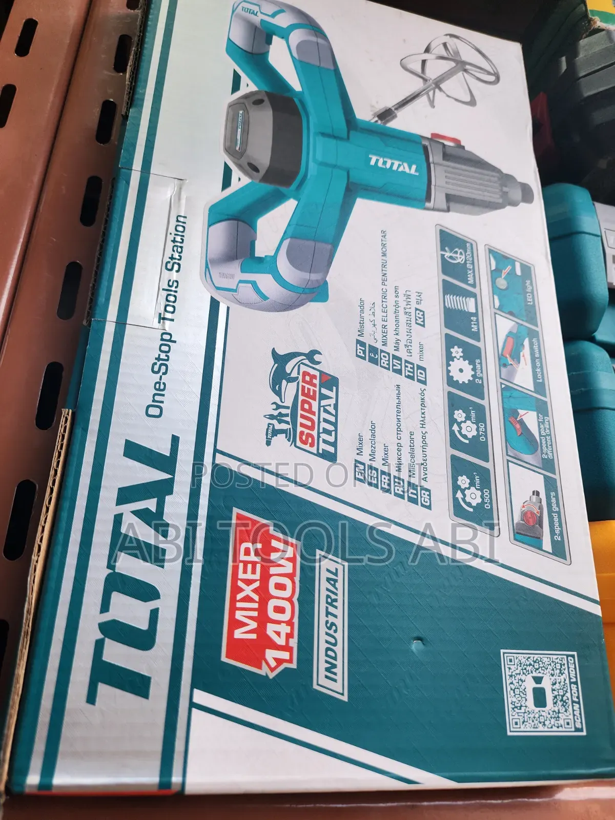 TOTAL Electric1400w Mixer