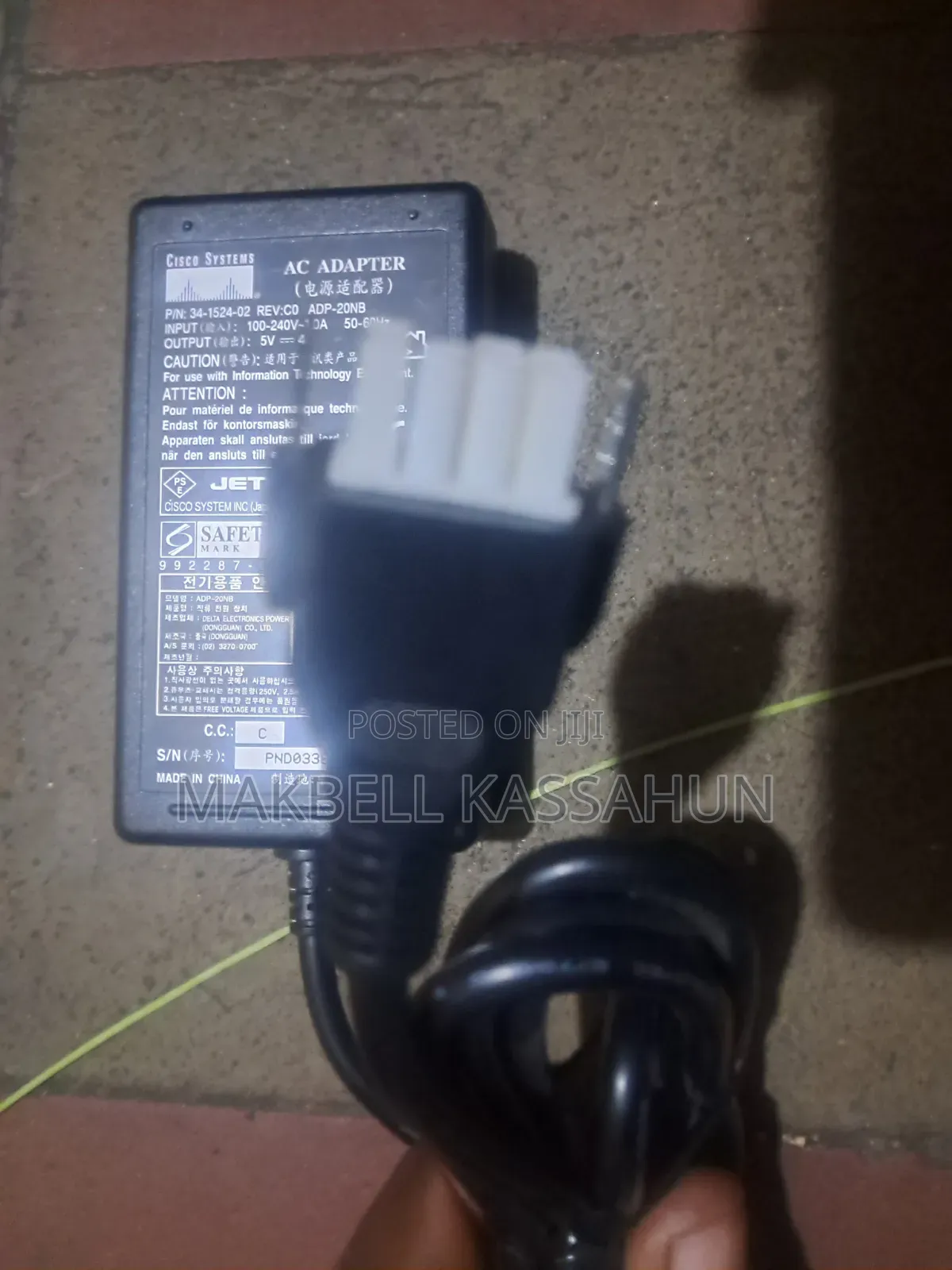 Cisco Systems AC Charger
