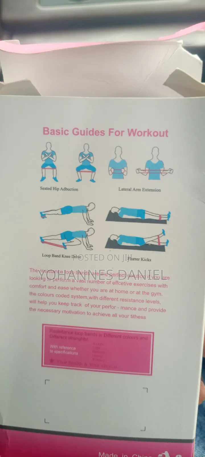 Yoga Cat Tpe Loop Resistance Band