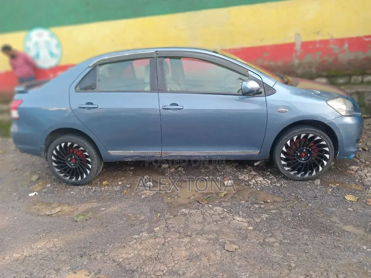 Toyota Yaris 2007 Green