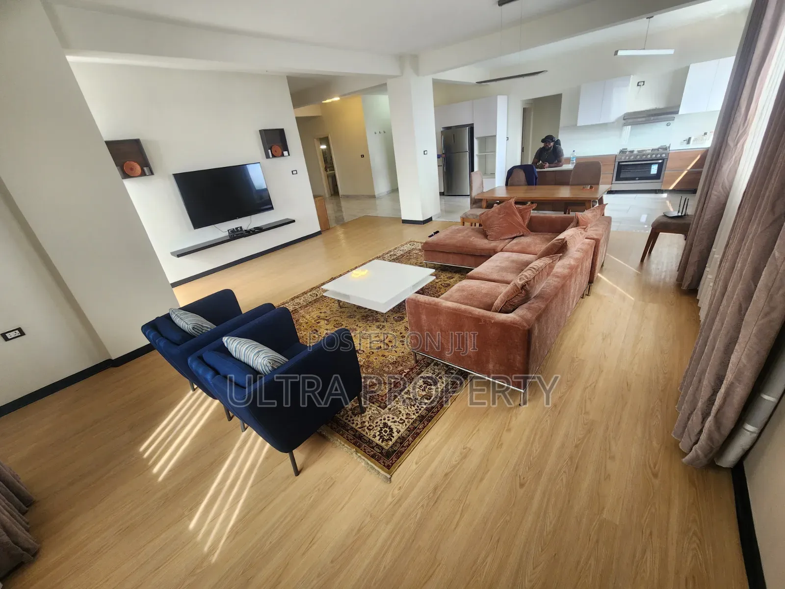 Furnished 3bdrm Apartment in Bole for rent