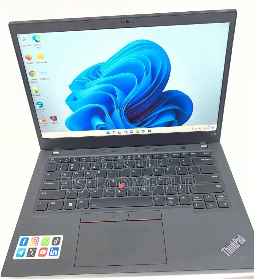 New Laptop Lenovo ThinkPad T14 G1 16GB AMD Ryzen 5 SSD 512GB