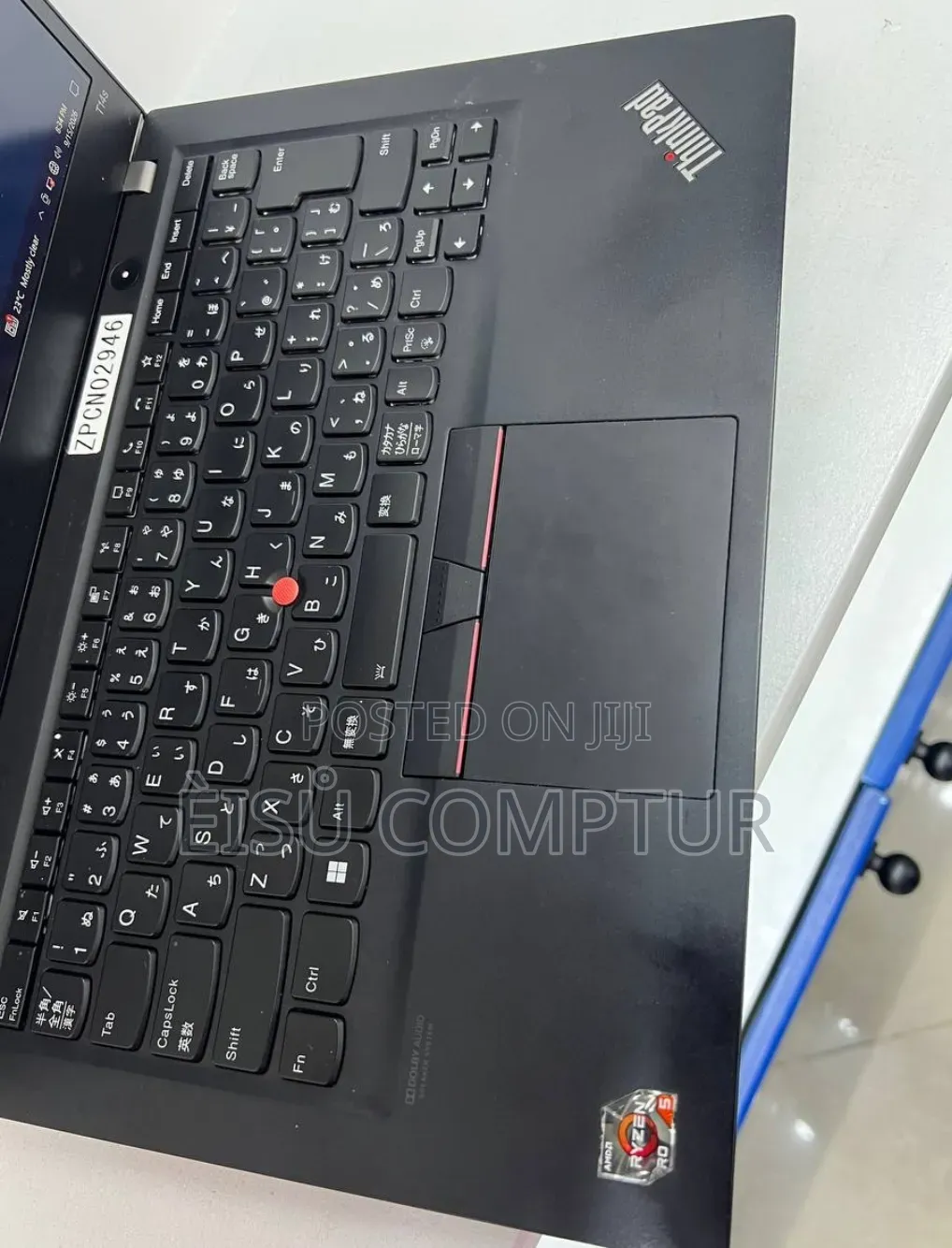 New Laptop Lenovo ThinkPad T14 G1 16GB AMD Ryzen 5 SSD 512GB
