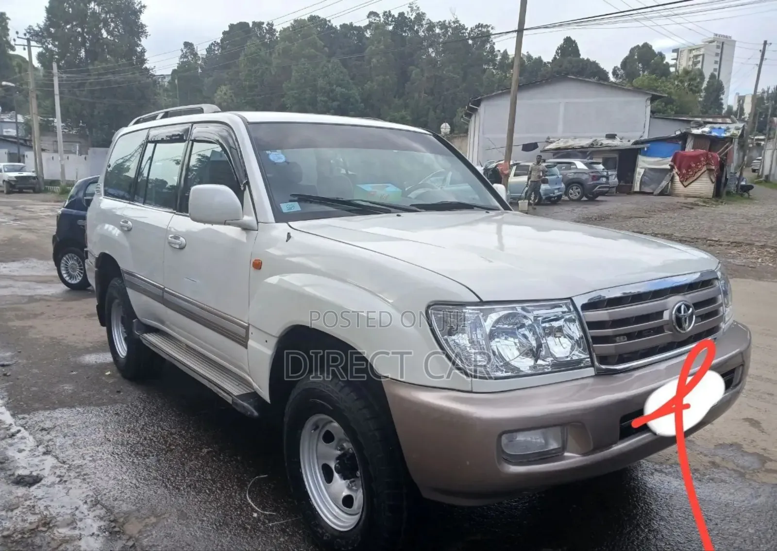 Toyota Land Cruiser 2005 Gray