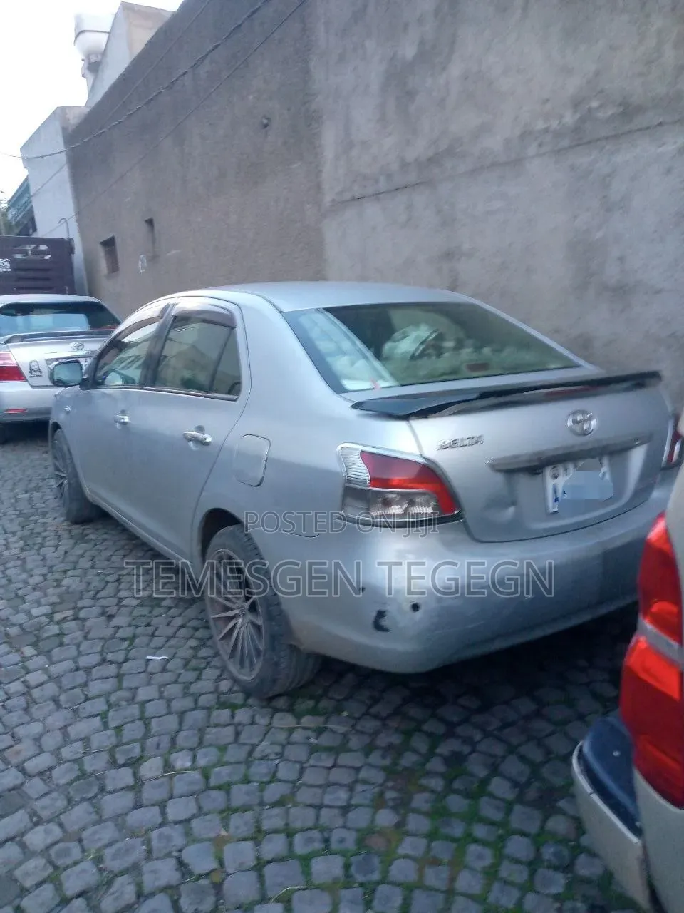 Toyota Belta 2008 Silver