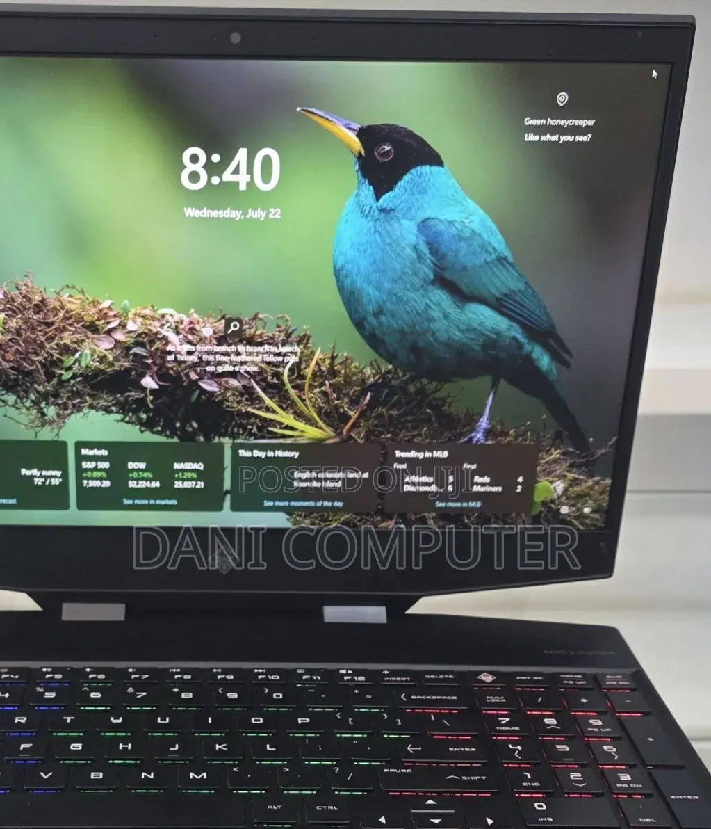 New Laptop HP Omen 15 16GB Intel Core i7 SSD 1T