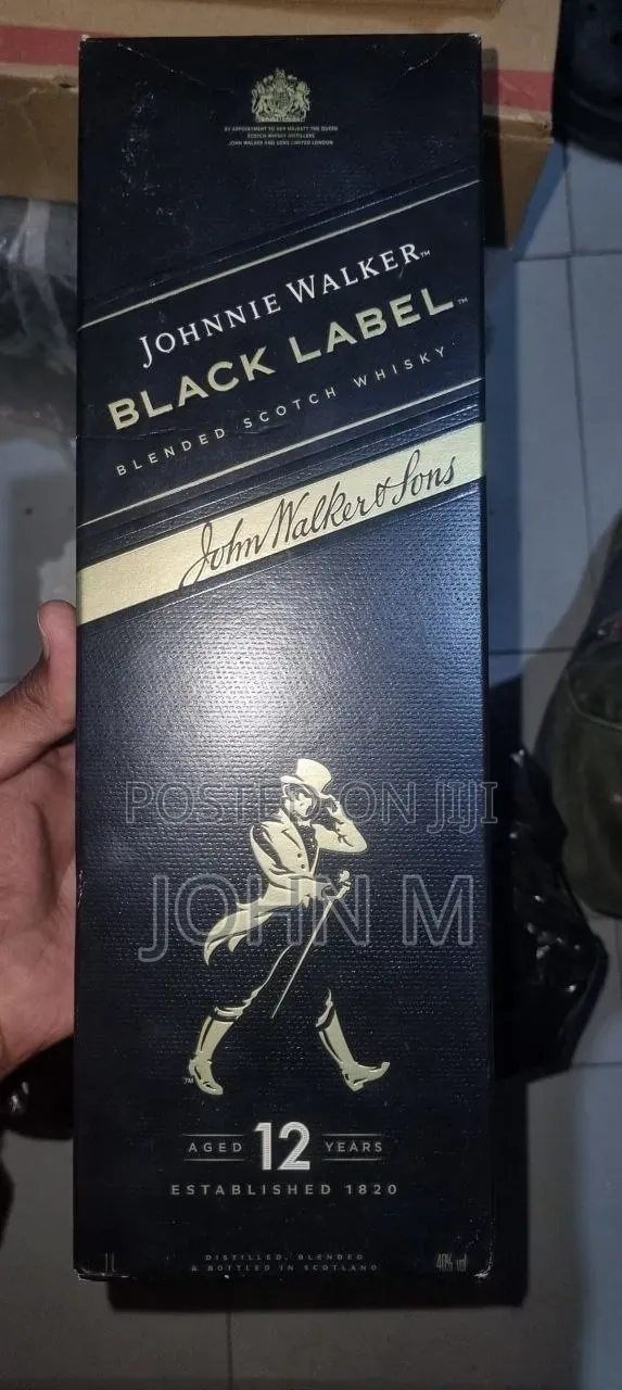 Black Label Original 1L
40% Vol