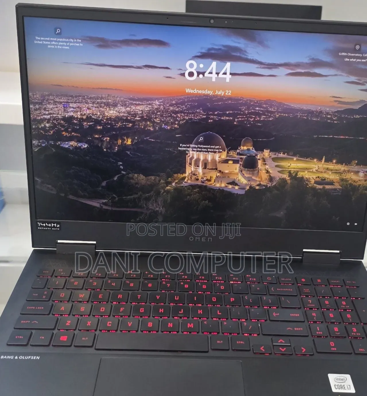 New Laptop HP Omen 15 16GB Intel Core i7 SSD 512GB