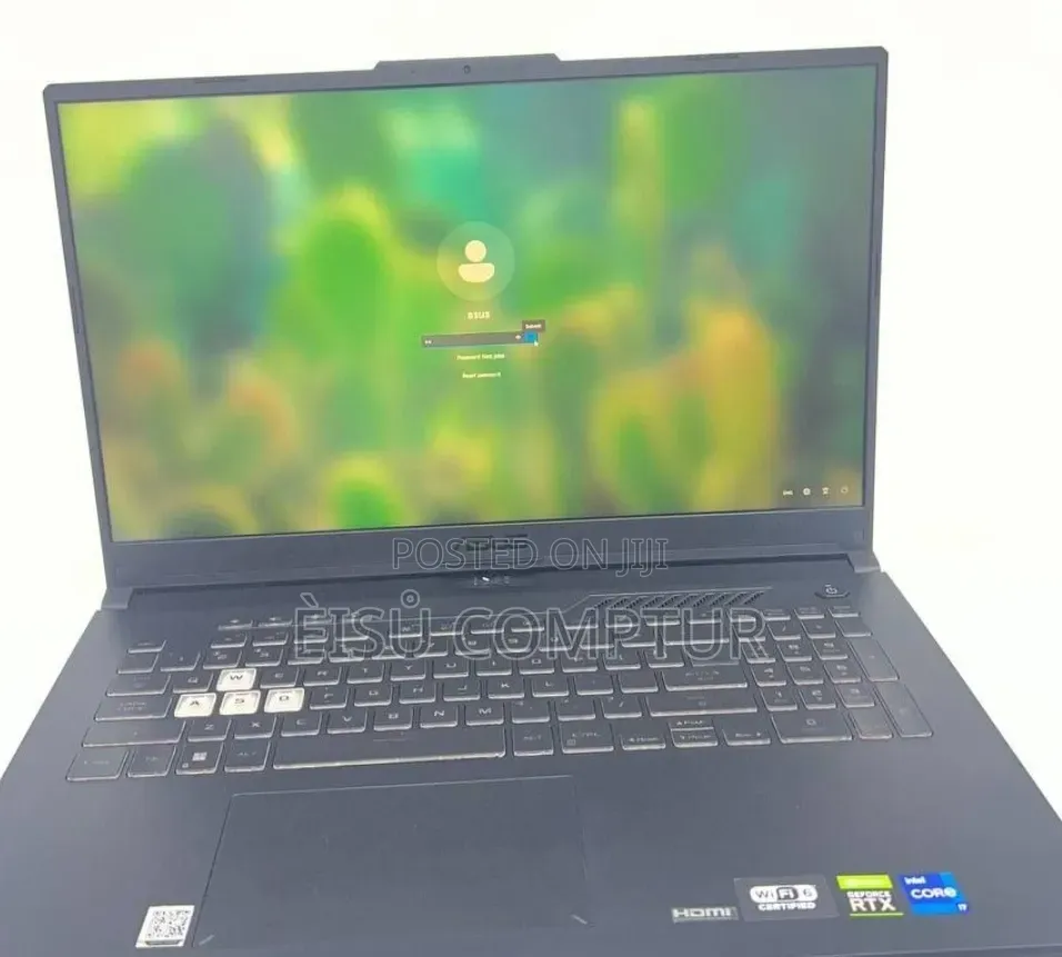 New Laptop Asus TUF Gaming A15 16GB Intel Core i7 SSD 512GB