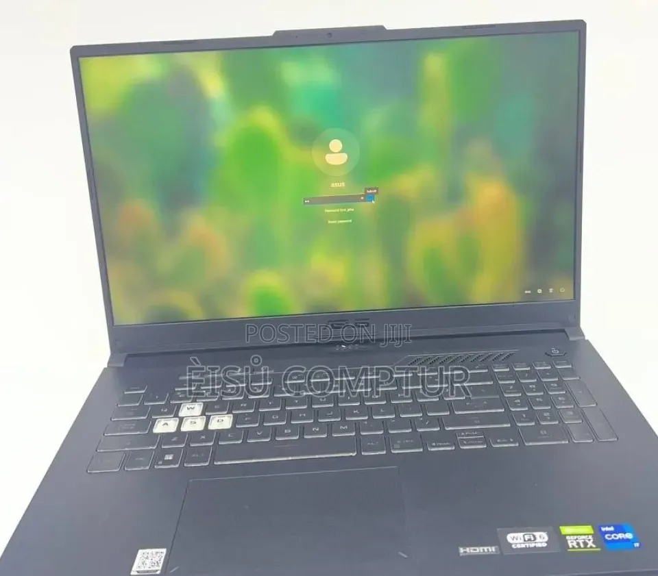 New Laptop Asus TUF Gaming A15 16GB Intel Core i7 SSD 512GB