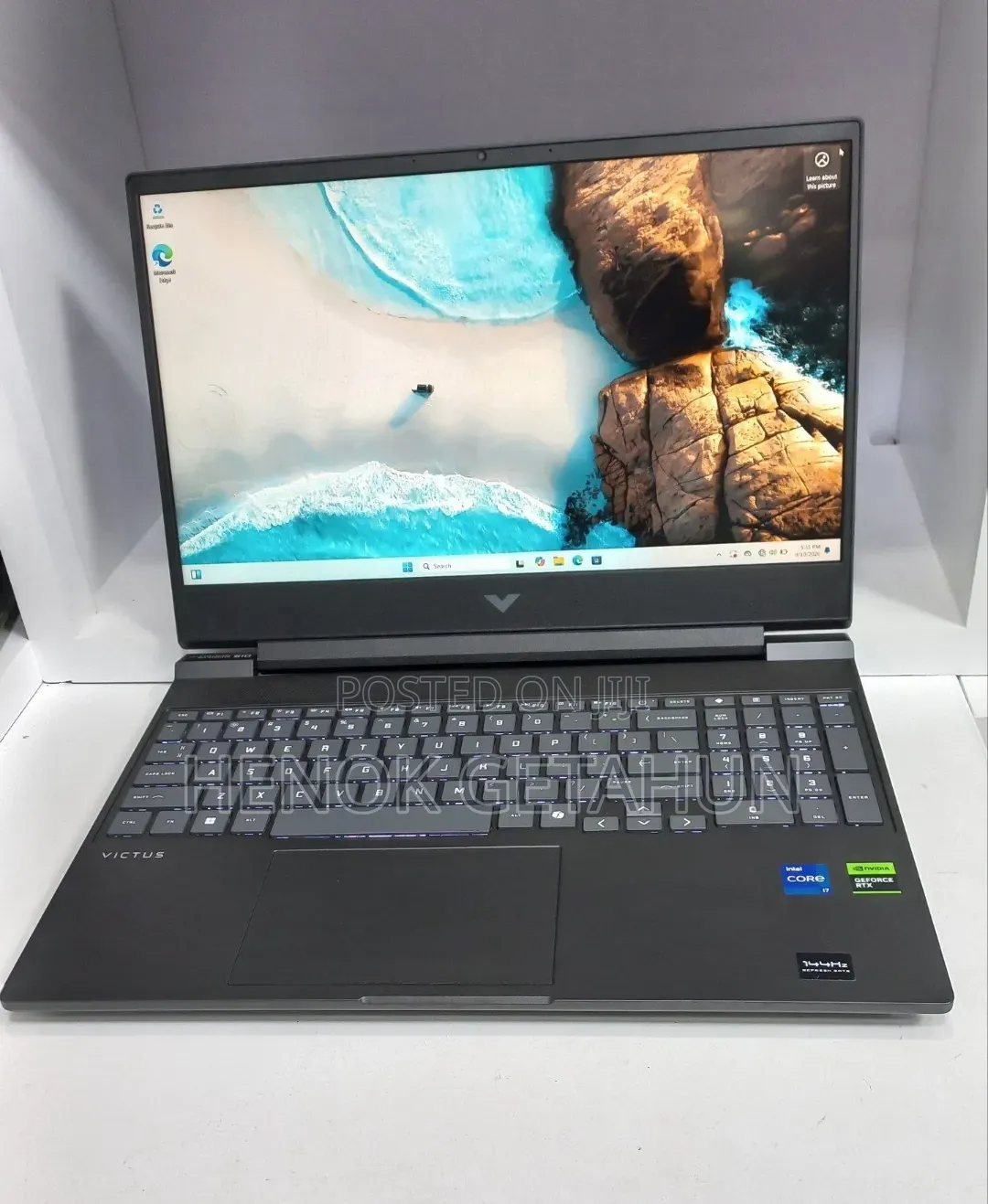 New Laptop HP Victus 15 16GB Intel Core i7 SSD 512GB