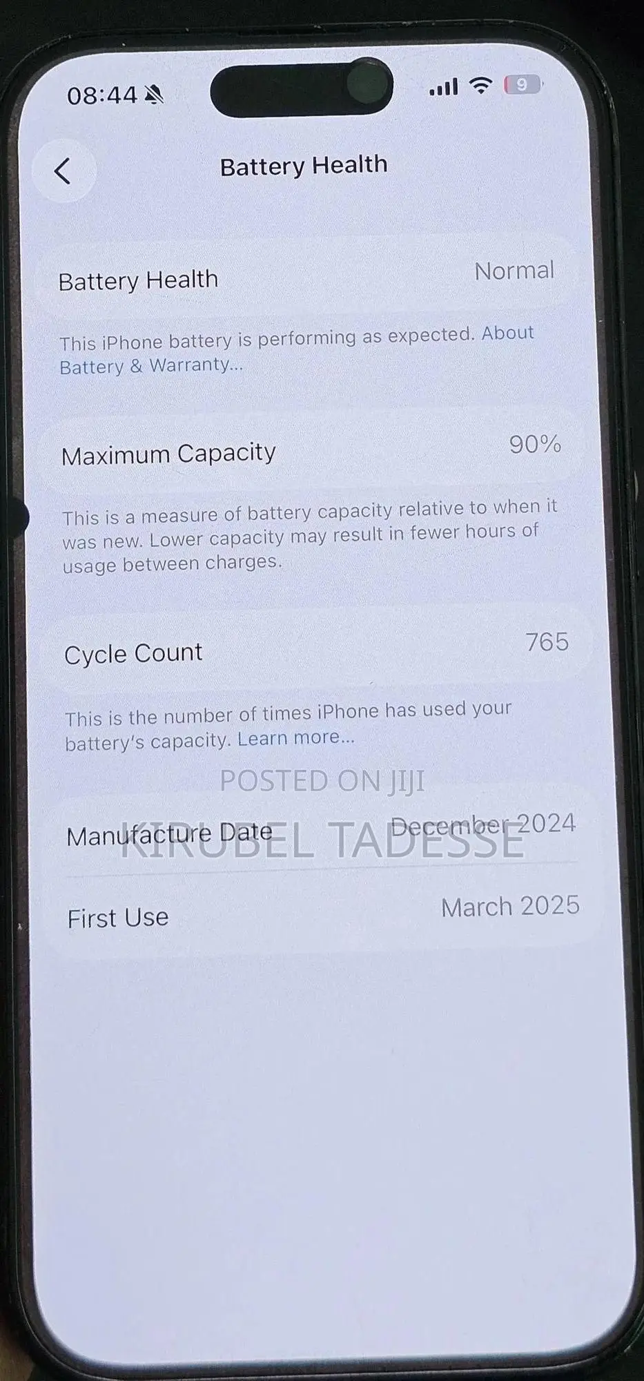Apple iPhone 16 Pro 128 GB Black