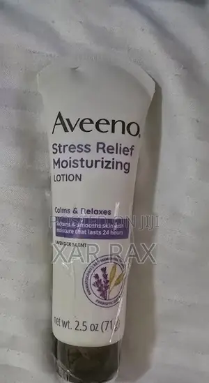 Aveeno Stress Relief Moisturizing Lotion, Lavender (Travel)