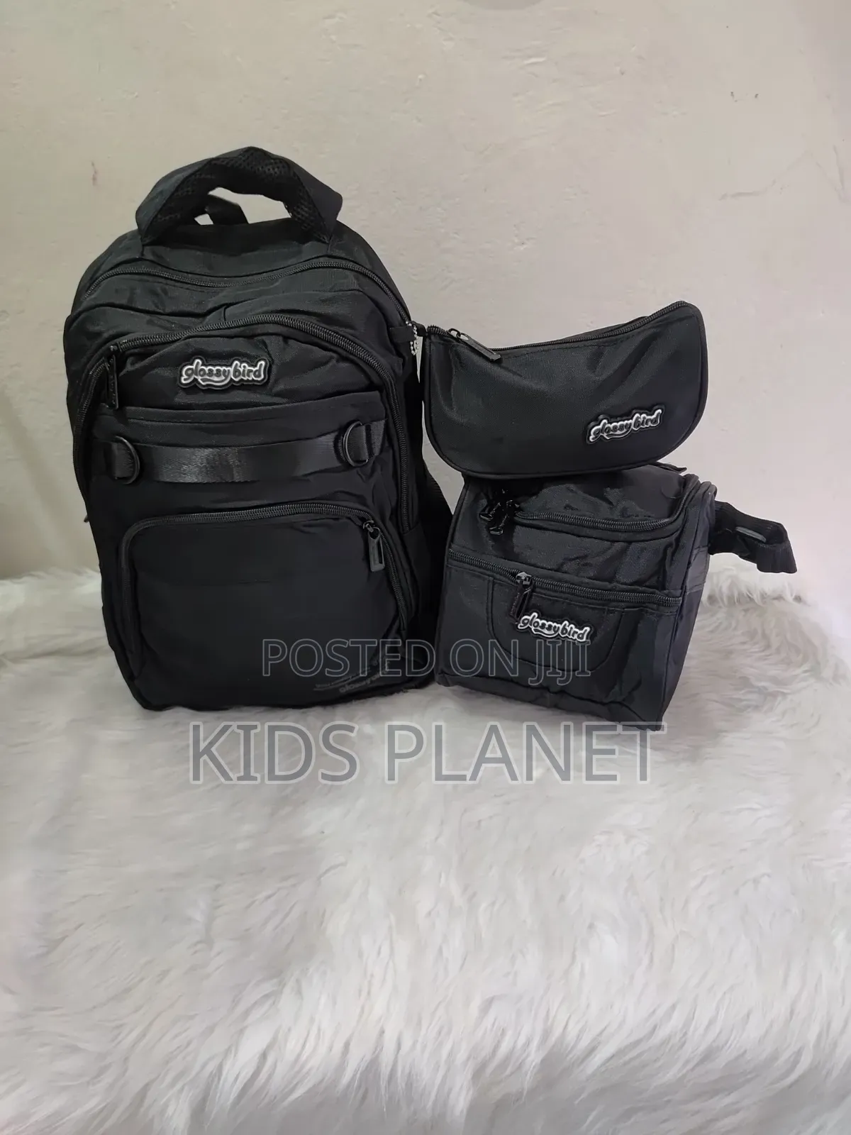 Glossy Bird 3pcs Set School Bags