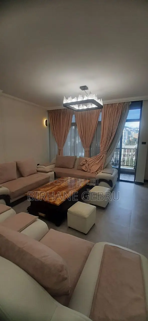 Furnished 3bdrm Apartment in Luxury Ferinshed, Bole for rent