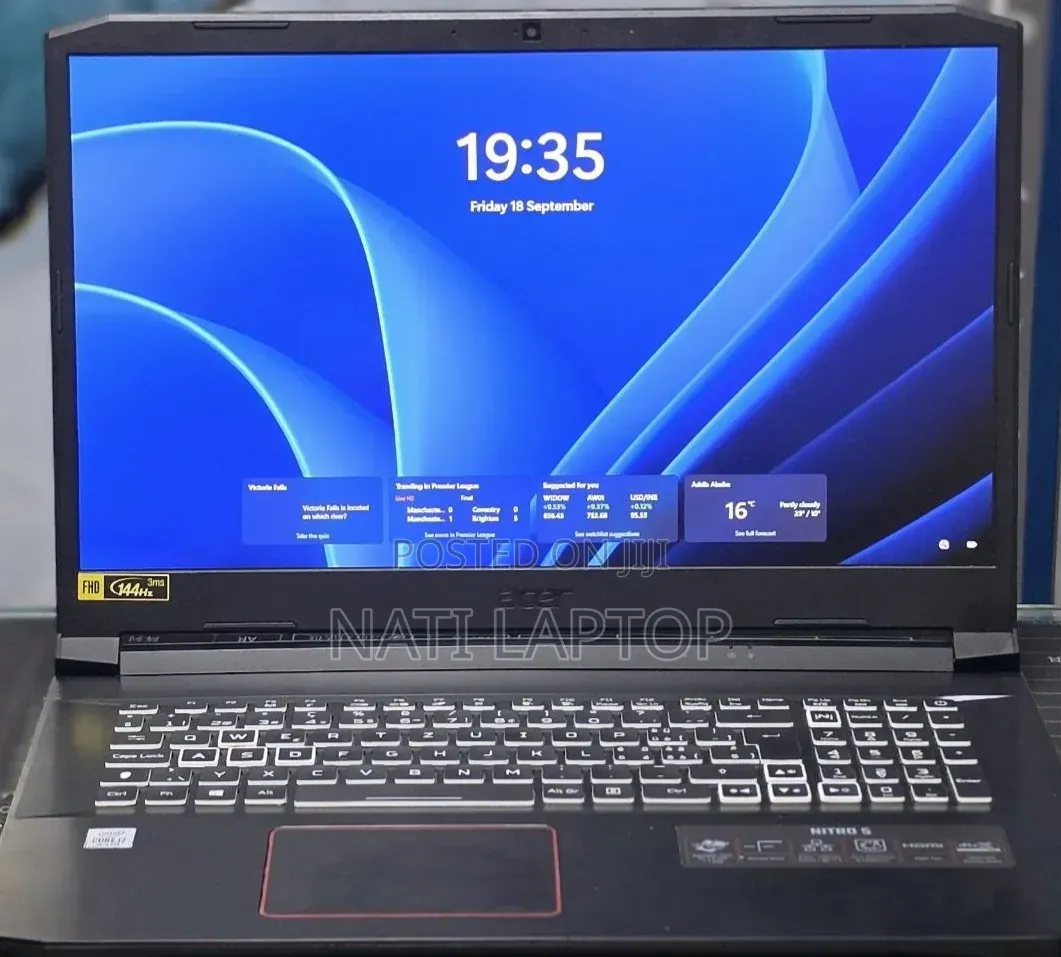 New Laptop Acer Nitro 5 16GB Intel Core i7 SSD 512GB