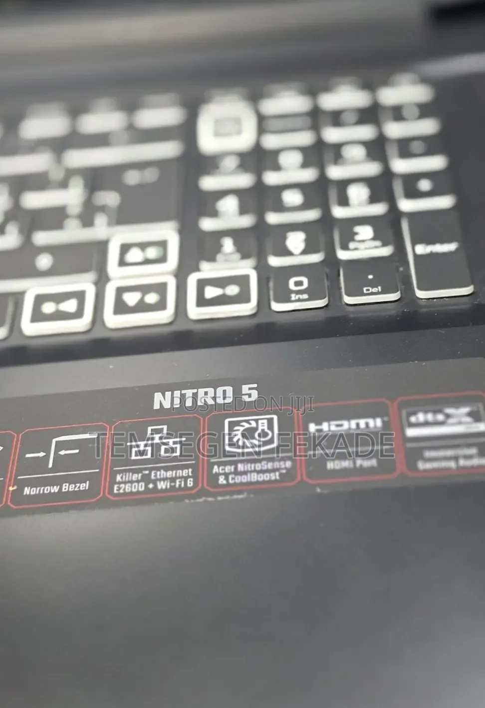 New Laptop Acer Nitro 5 16GB Intel Core i7 SSD 512GB