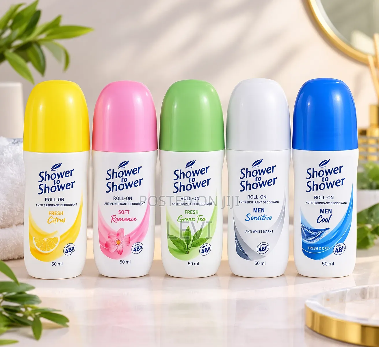 Shower to Shower Deodrant