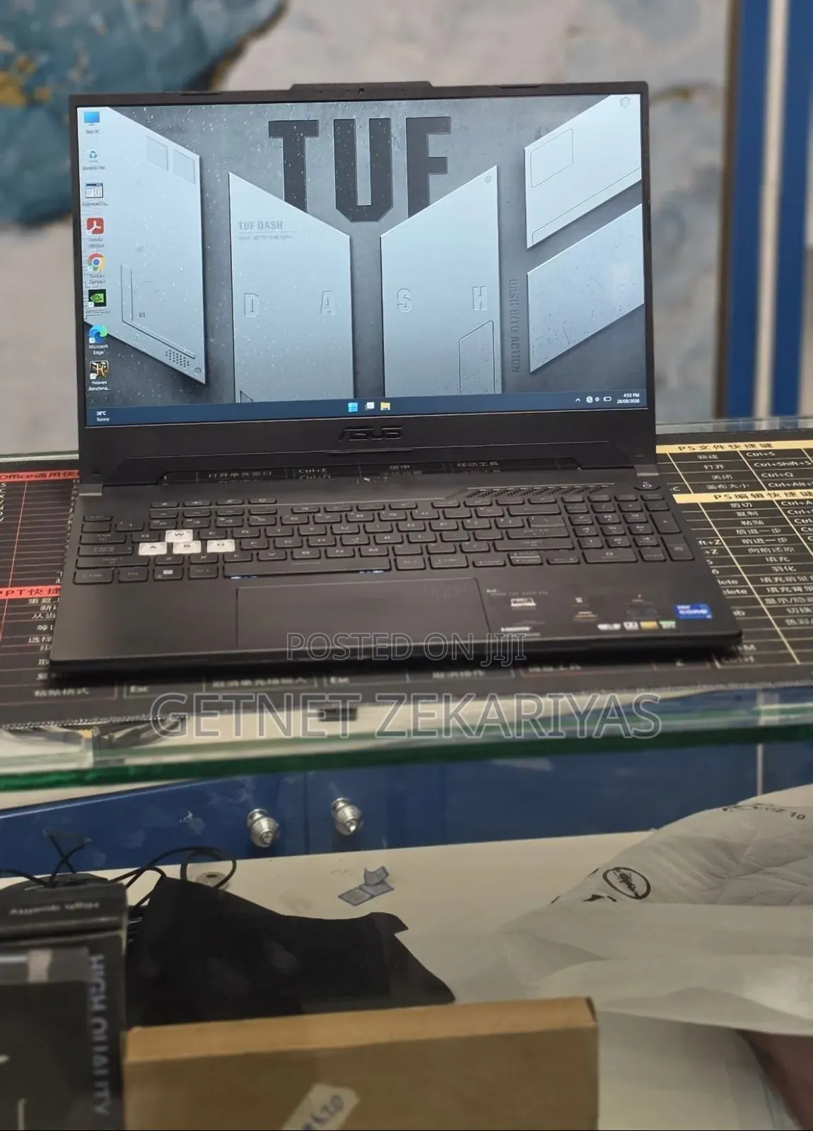 New Laptop Asus TUF Dash F15 16GB Intel Core i7 SSD 512GB