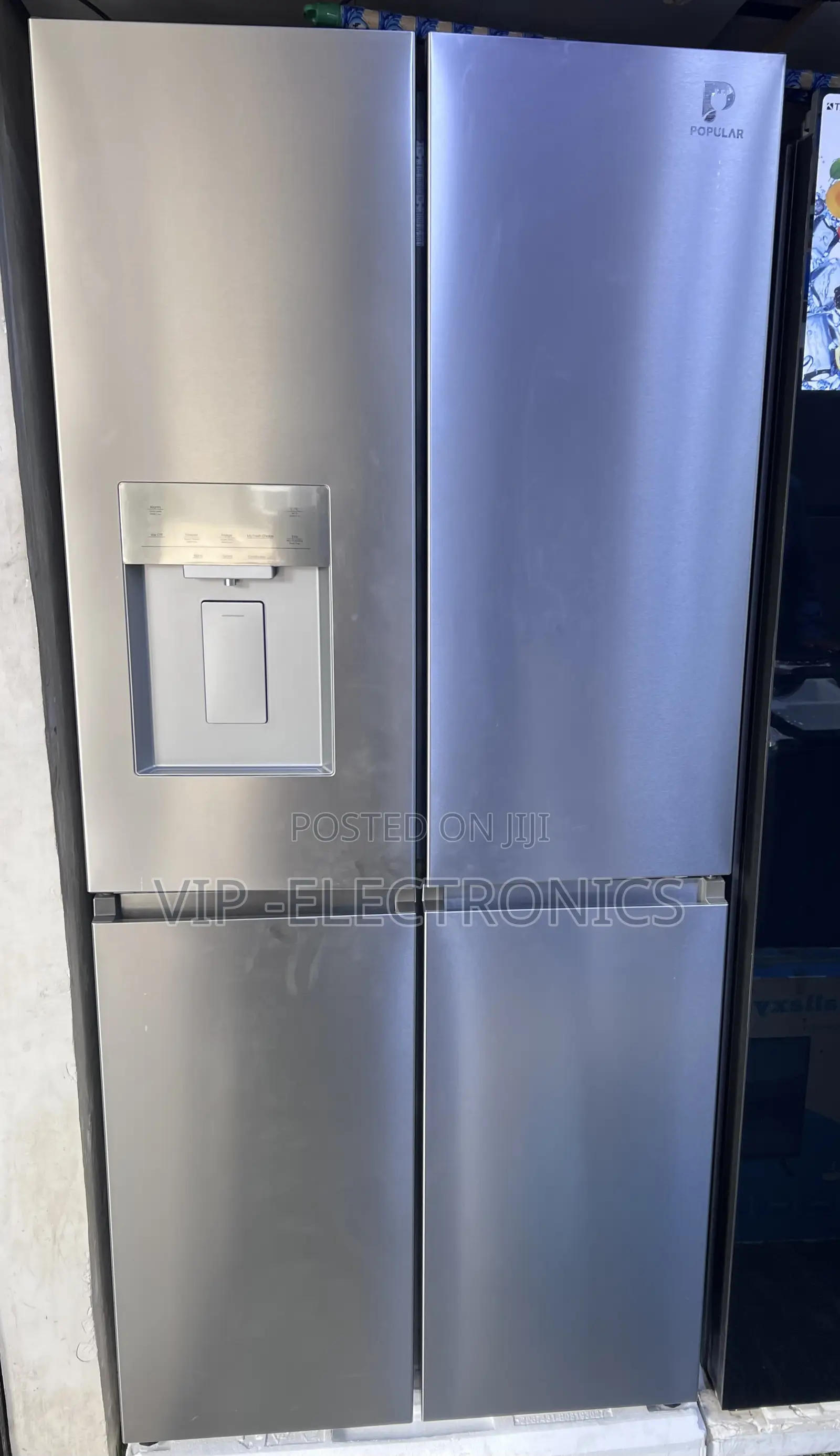 POPULAR Refrigerator 800 4-Door Side-by-Side Spacious Family Fridge