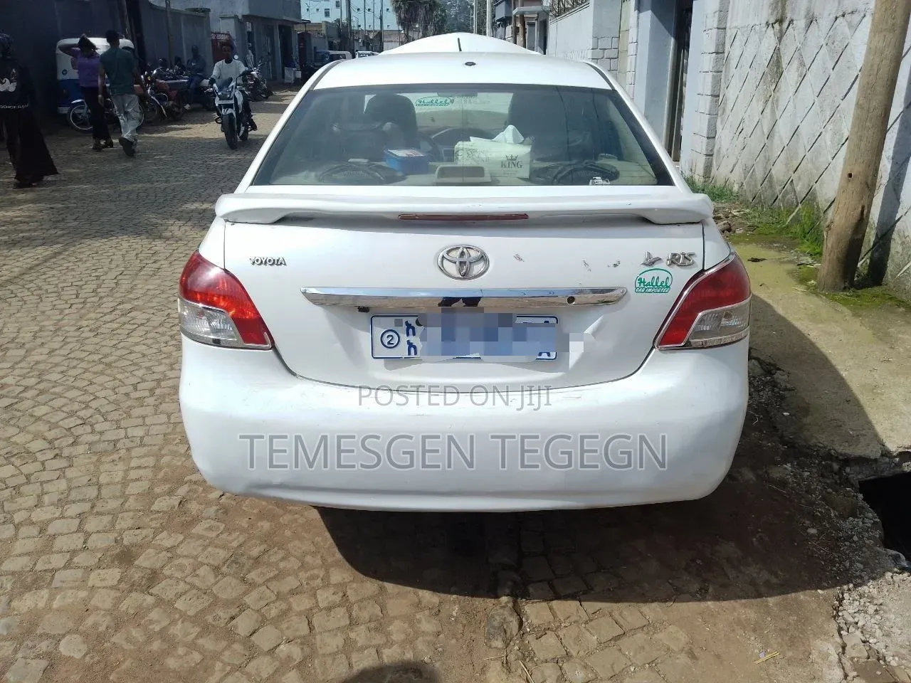 Toyota Belta 2010 White
