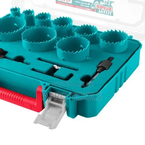 Total 13 Pieces Metal Hole Saw
