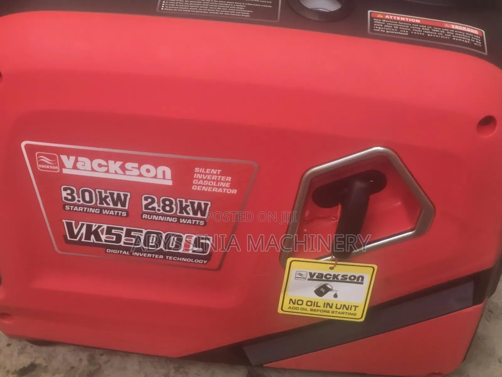 Vackson Super Silent Generator Hybid Generators