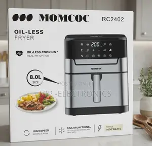 MOMCOC Air Fryer 8.0L Oil-Less 1000W Multifunctional Electric Fryer