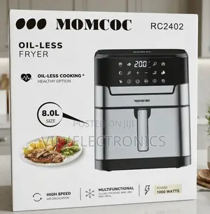 MOMCOC Air Fryer 8.0L Oil-Less 1000W Multifunctional Electric Fryer