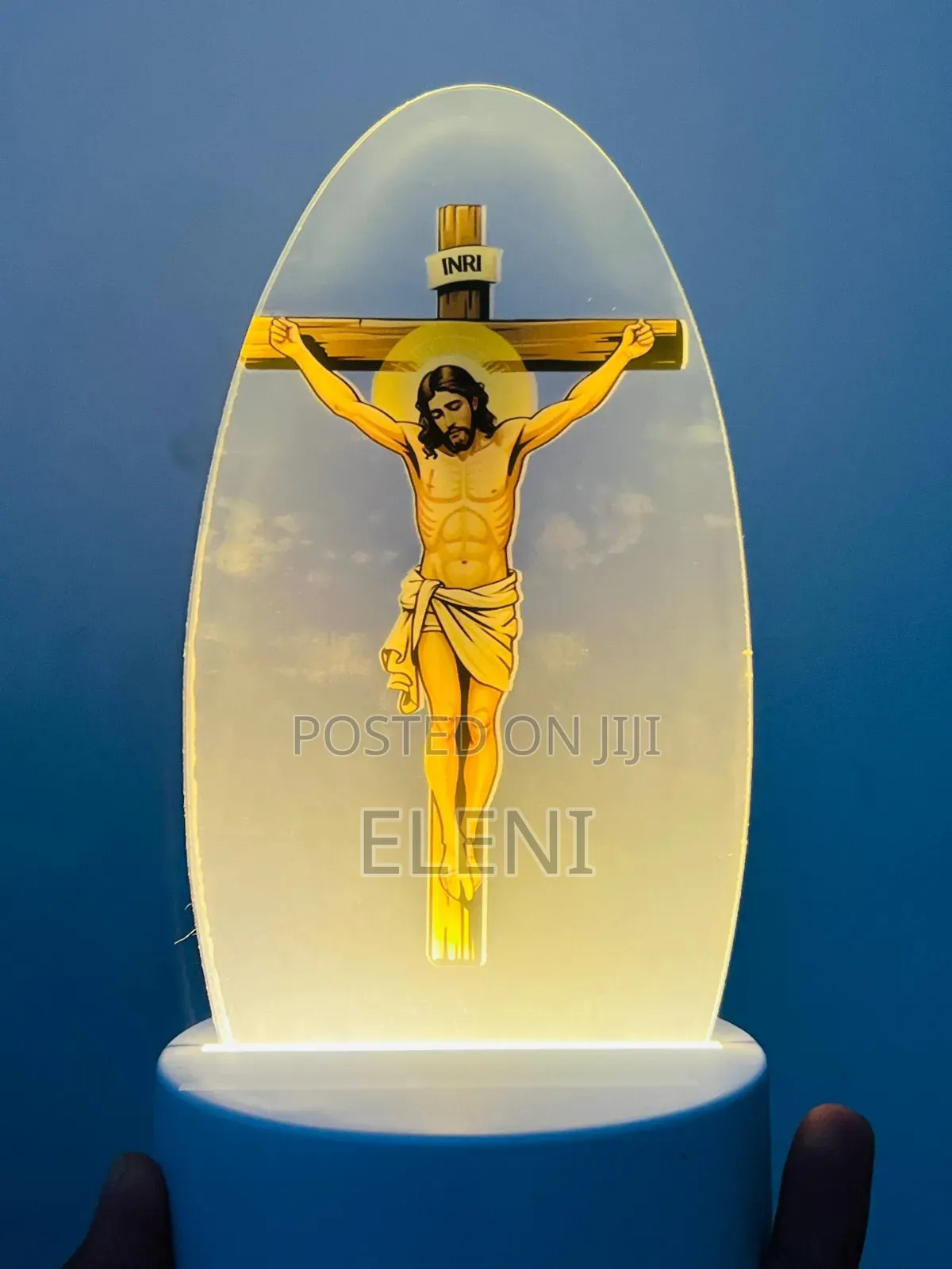 Jesus Crucifix LED Night Lamp