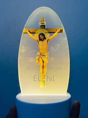Jesus Crucifix LED Night Lamp