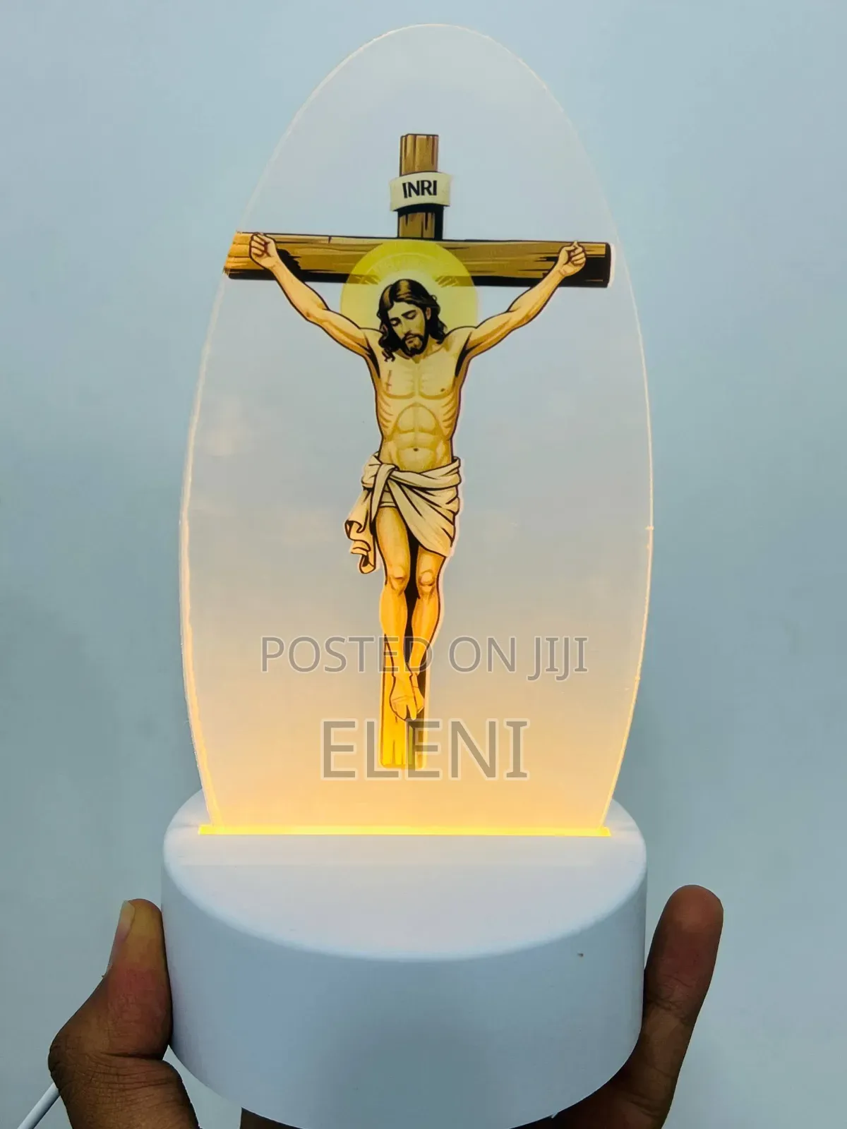 Jesus Crucifix LED Night Lamp