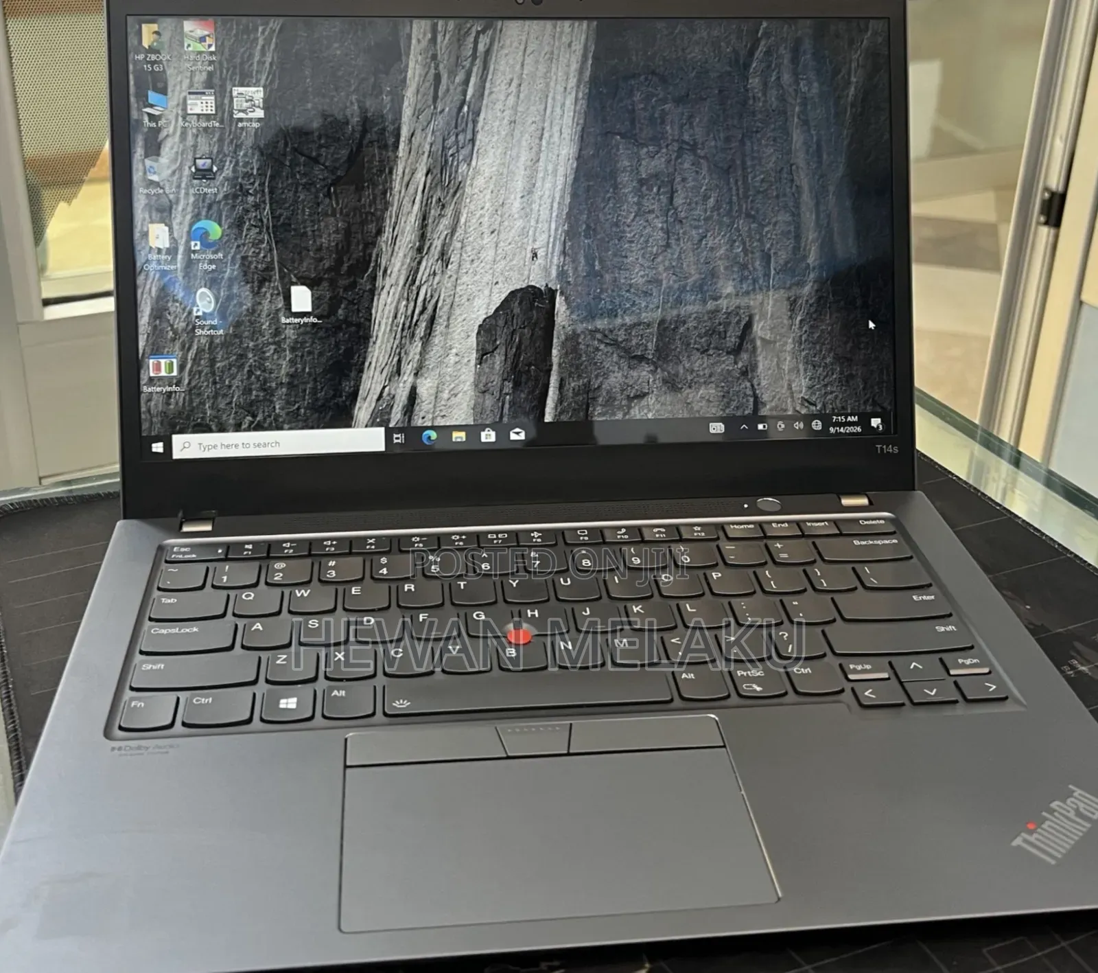 New Laptop Lenovo ThinkPad T14 16GB Intel Core i7 SSD 512GB