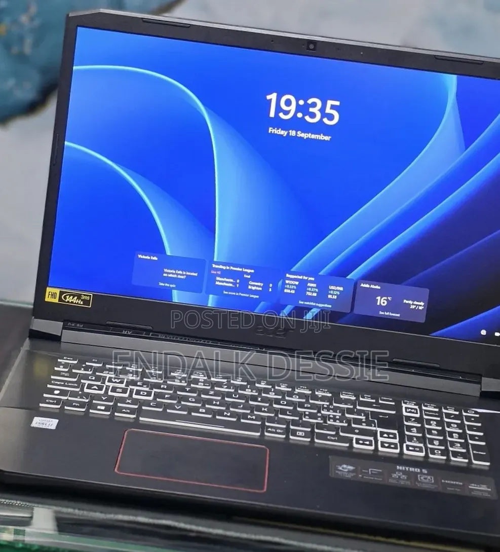New Laptop Acer Nitro 5 16GB Intel Core i7 SSD 512GB
