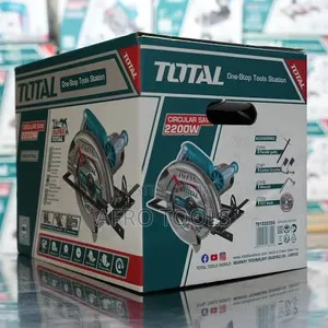 TOTAL TS Industrial Circular Saw – 2200W, 235mm Wood Cutting