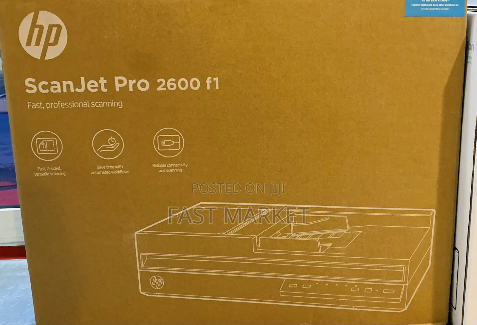 HP Scanjet Pro 2600 F1 ከ6ወር ዋስትናጋር