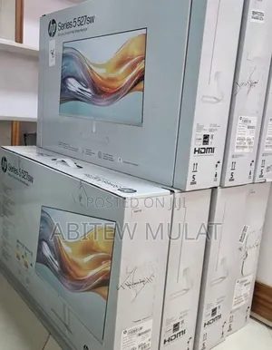 HP 27" Inch Monitor 
 Full HD Resolution 
1920x1080
