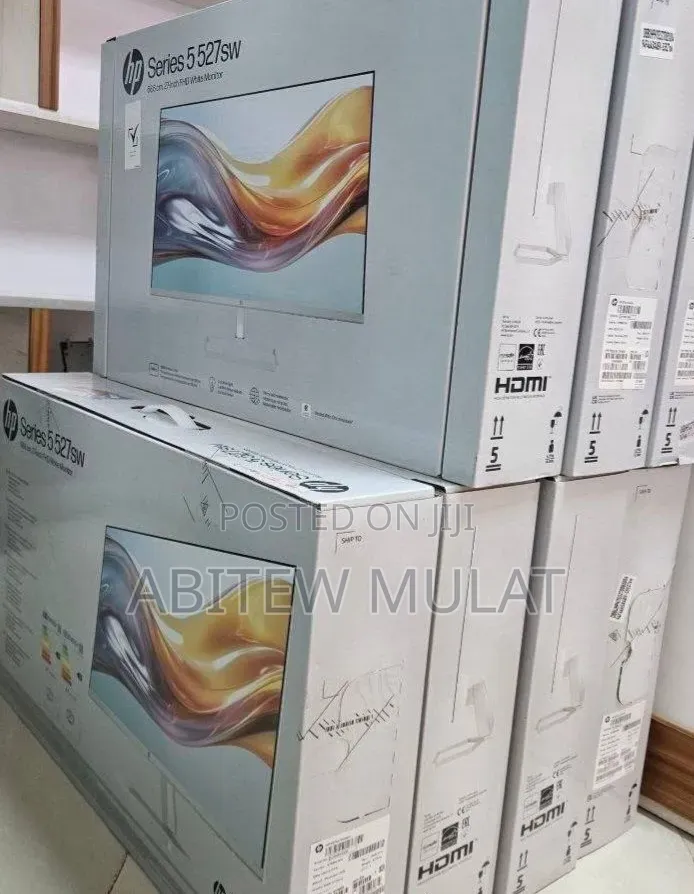 HP 27" Inch Monitor 
 Full HD Resolution 
1920x1080