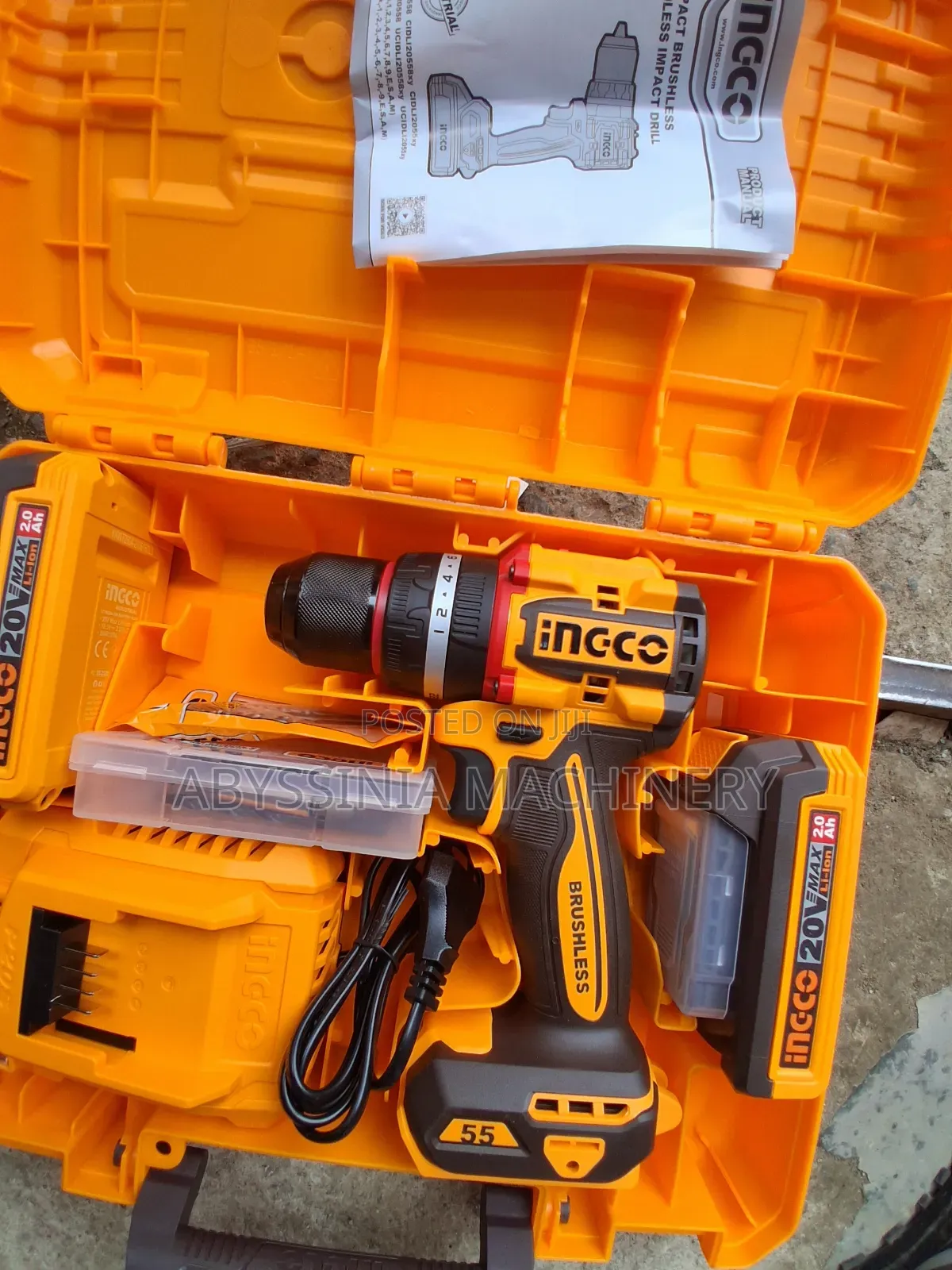 INGCO Rechargeable Drill Cordless Power for Every Job