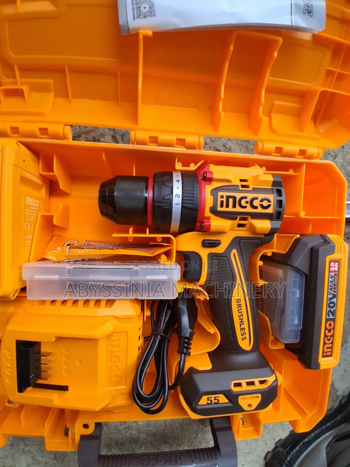 INGCO Rechargeable Drill Cordless Power for Every Job